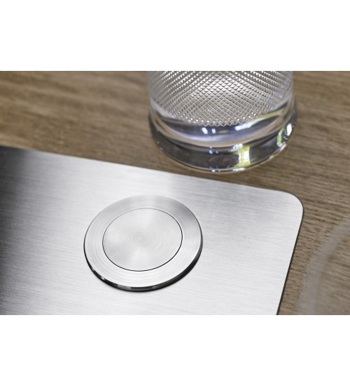 Blanco铂浪高CLARON 700-IF/A Durinox （带台控）不锈钢手工水槽